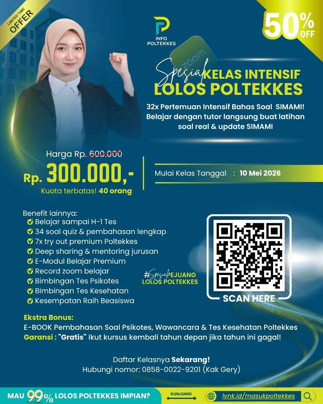 KELAS INTENSIF MANDIRI POLTEKKES 2026