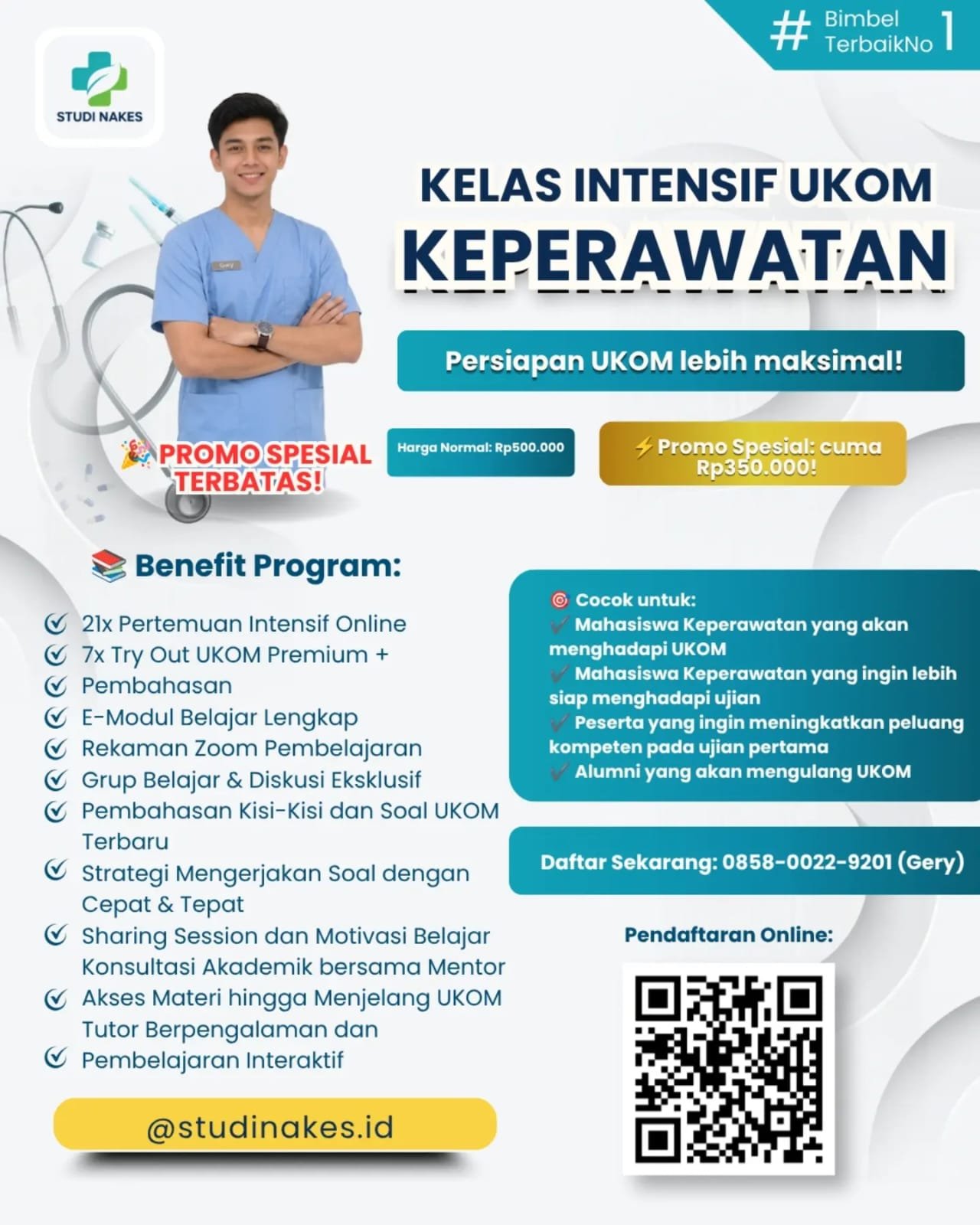 KELAS INTENSIF UKOM KEPERAWATAN