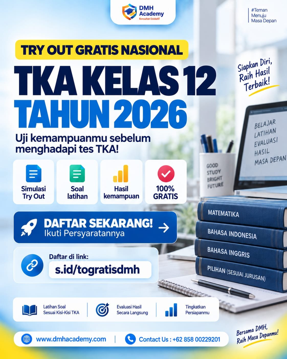 TRY OUT GRATIS TKA KELAS 12