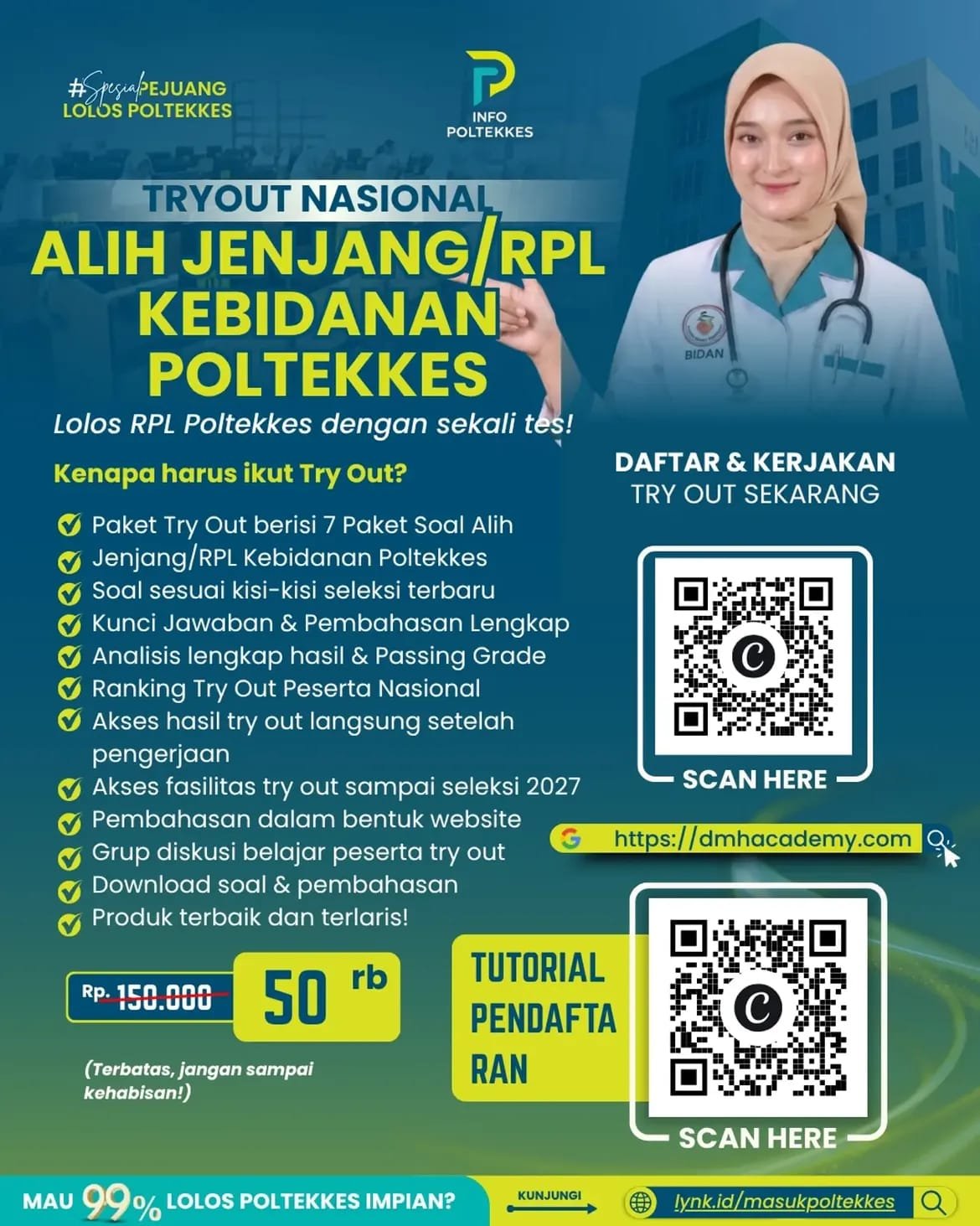 TRY OUT RPL KEBIDANAN POLTEKKES 2026/2027